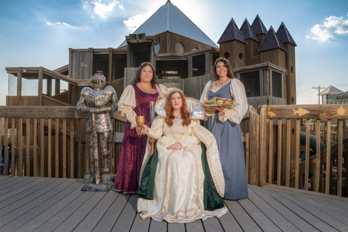 Don your crowns and corsets, the feast awaits!