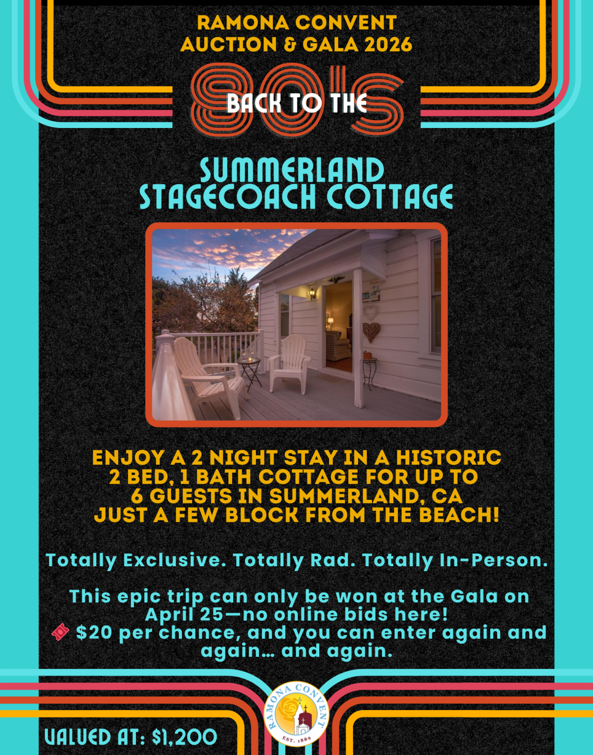 Gala Exclusive - Summerland Stagecoach Cottage