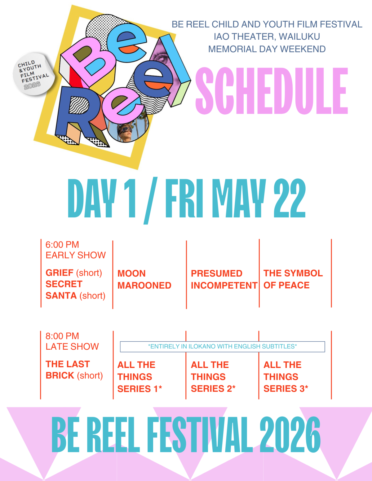 day 1: FRIDAY, 5/21