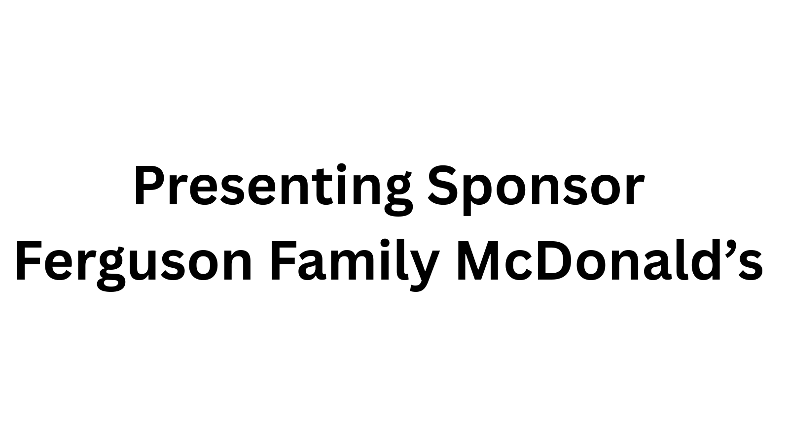Presenting Sponsor