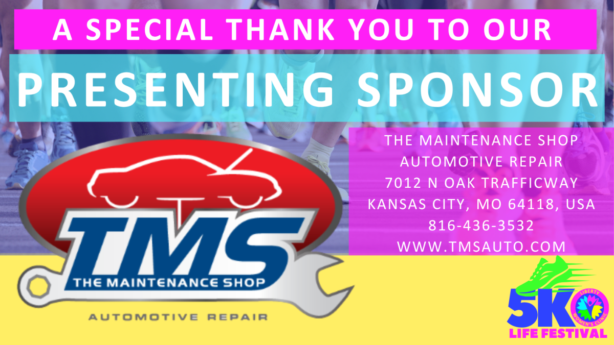 A Special Thank you to Our Presenting Sponsor, The Maintenance Shop Automotive Repair!
