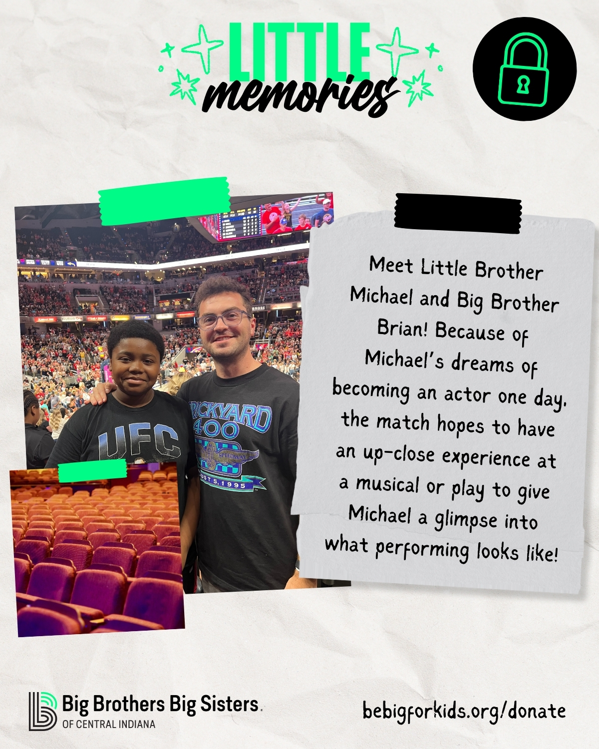 Learn More About Little Brother Michael & Big Brother Brian