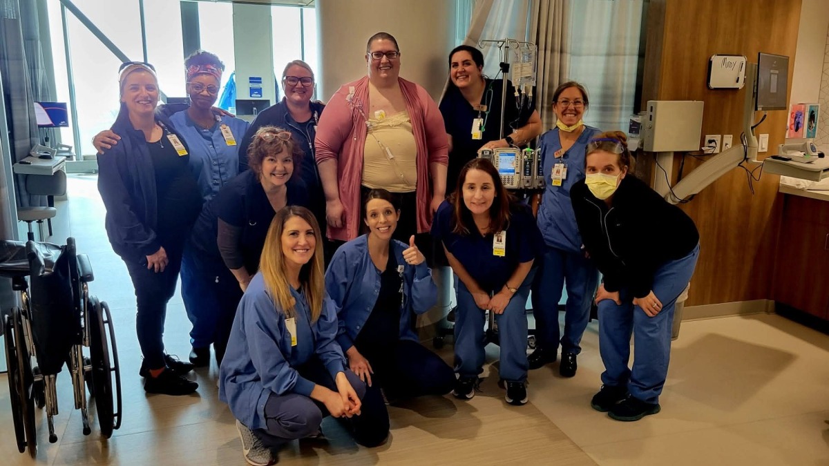 My Last Treatment Of A Year Long Immunotherapy Treatment Schedule And My Amazing Nurses!