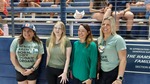 Andrea and Cindi with Maribel and Betsy from the Amazing Banner Donation Team