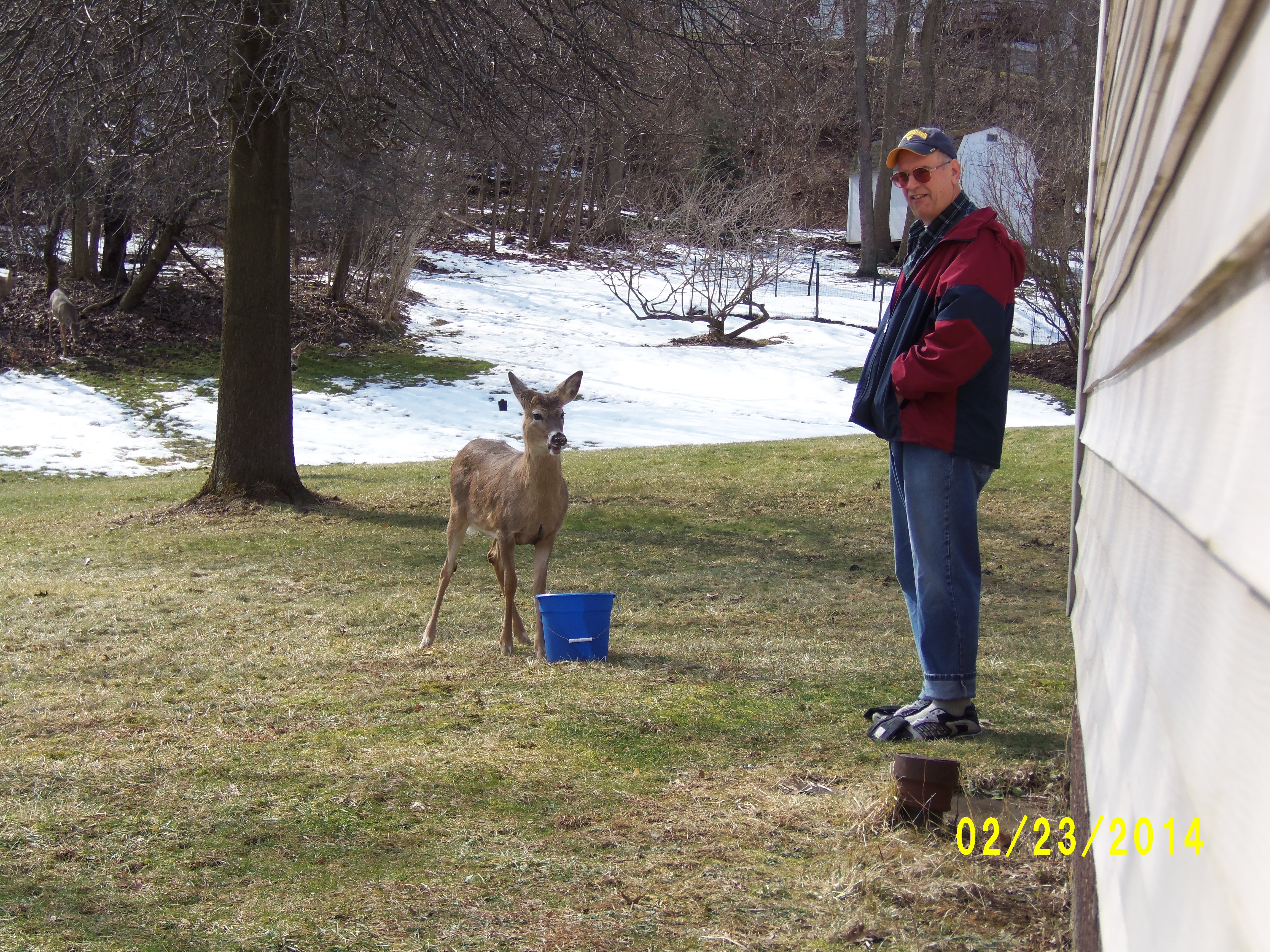 Pat and his deer :)