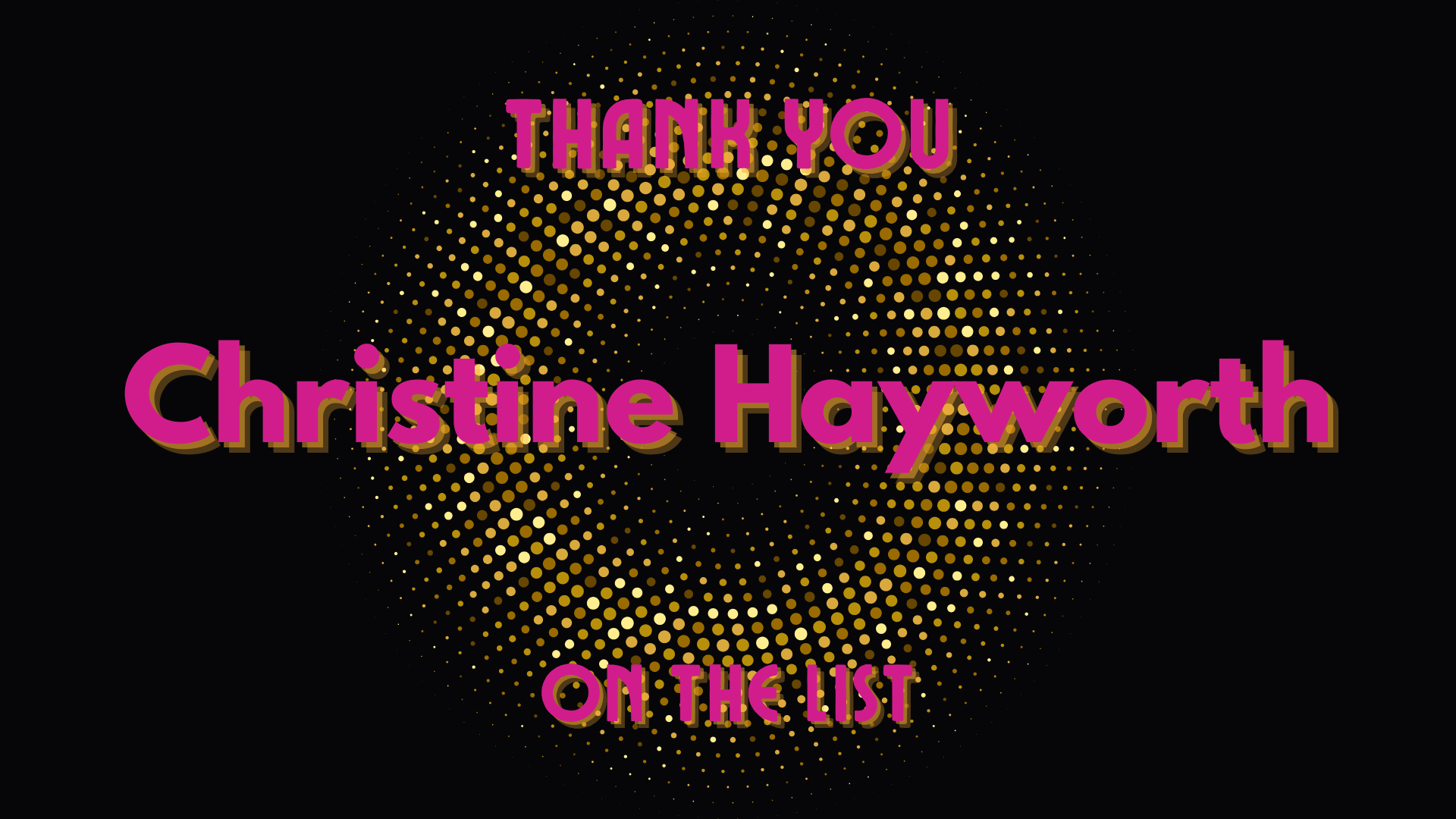 Christine Hayworth