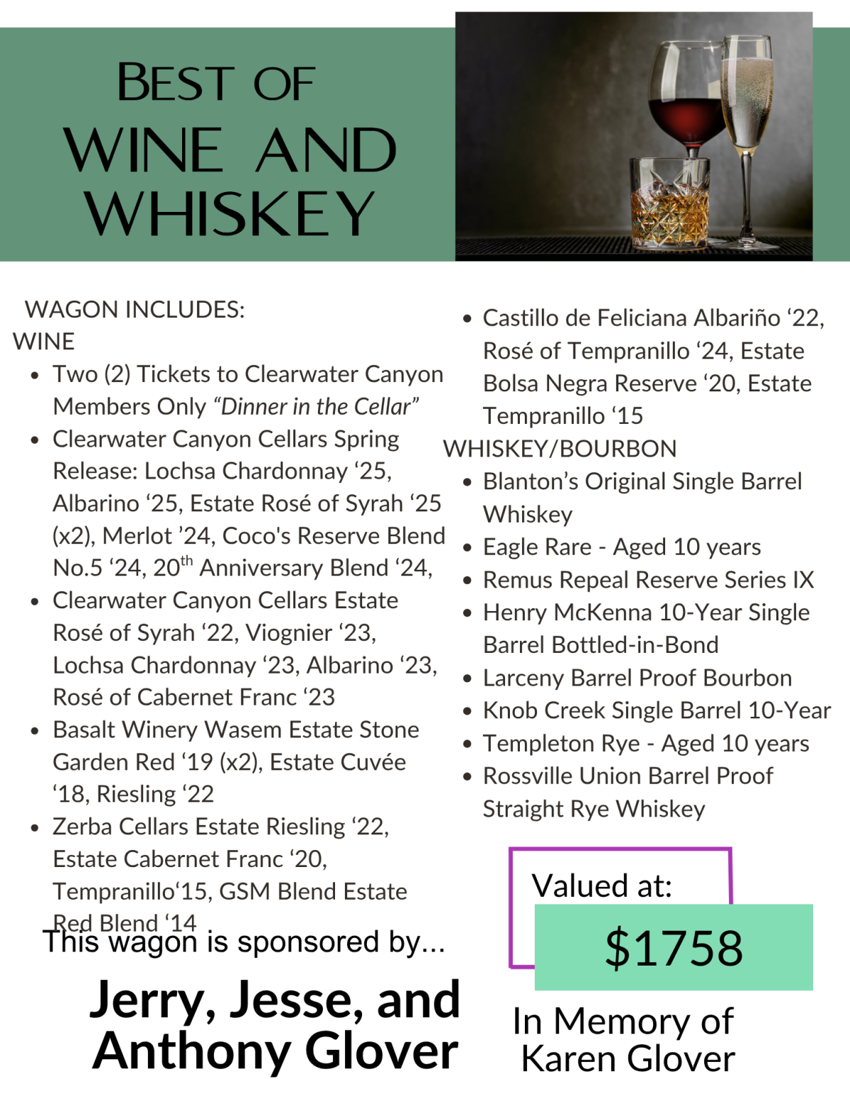 Best of Wine and Whiskey