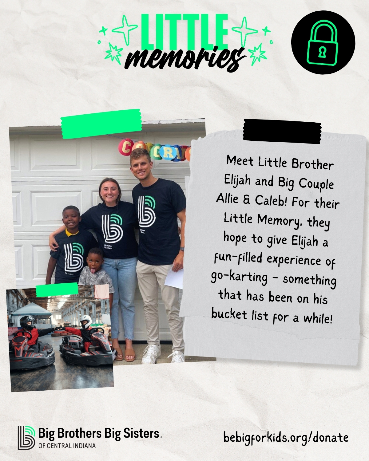 Learn More About Little Brother Elijah & Big Couple Allie and Caleb