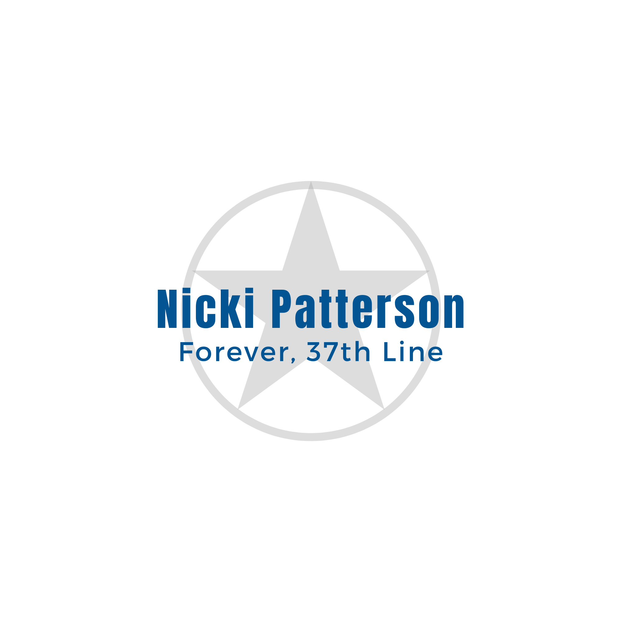 Nicki Patterson - Forever, 37th Line