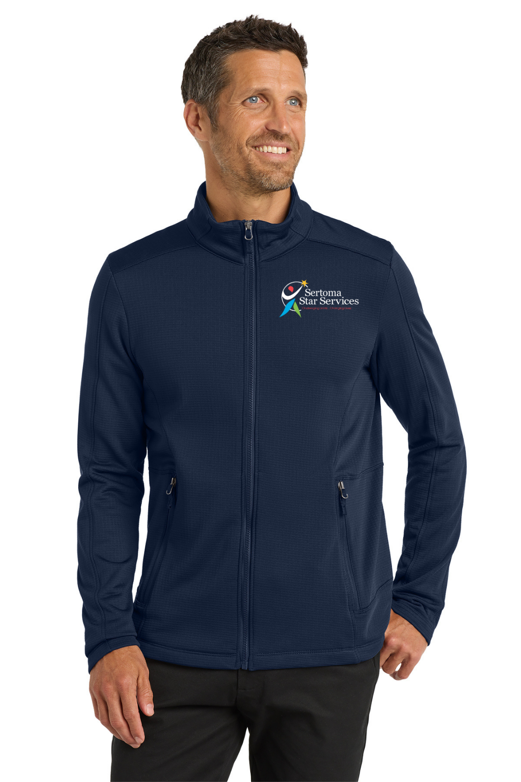 Item 21 • Men's Grid Fleece Jacket