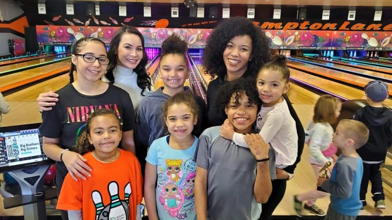 Big Sister Alisha with Little Sisters Destiny & Layla