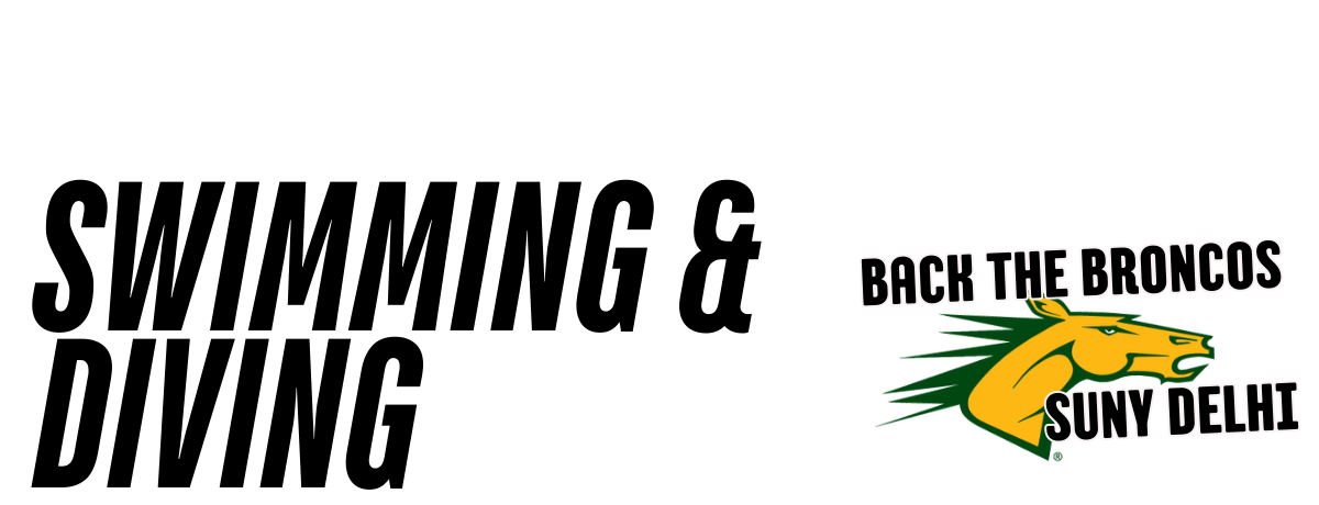 Back the Broncos: Fueling the Future of SUNY Delhi Swimming & Diving