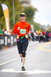 Near The Finish Line at the October 2019 Kansas City Marathon