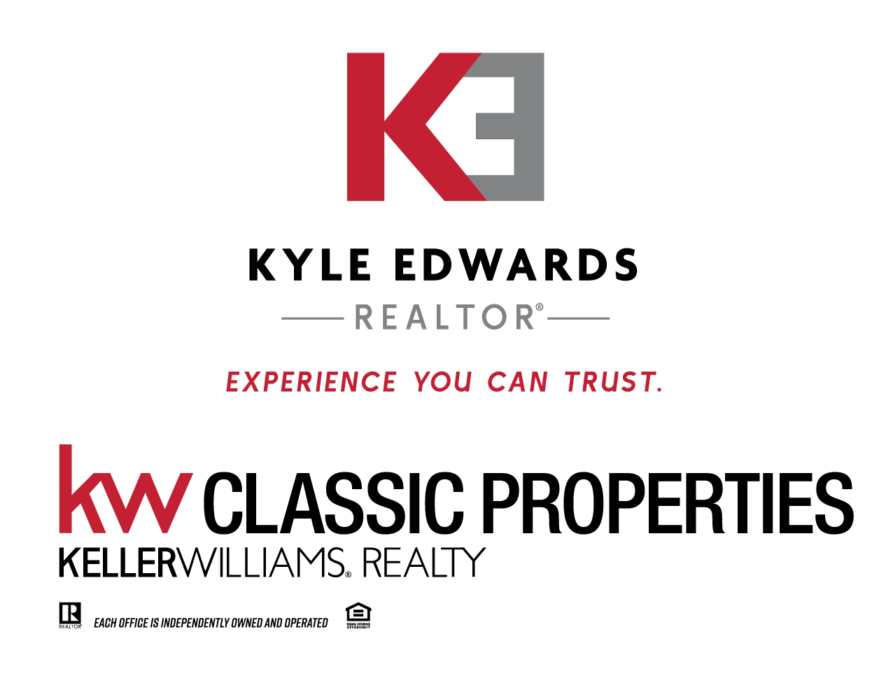 Kyle Edwards Realtor: Keller Williams Realty