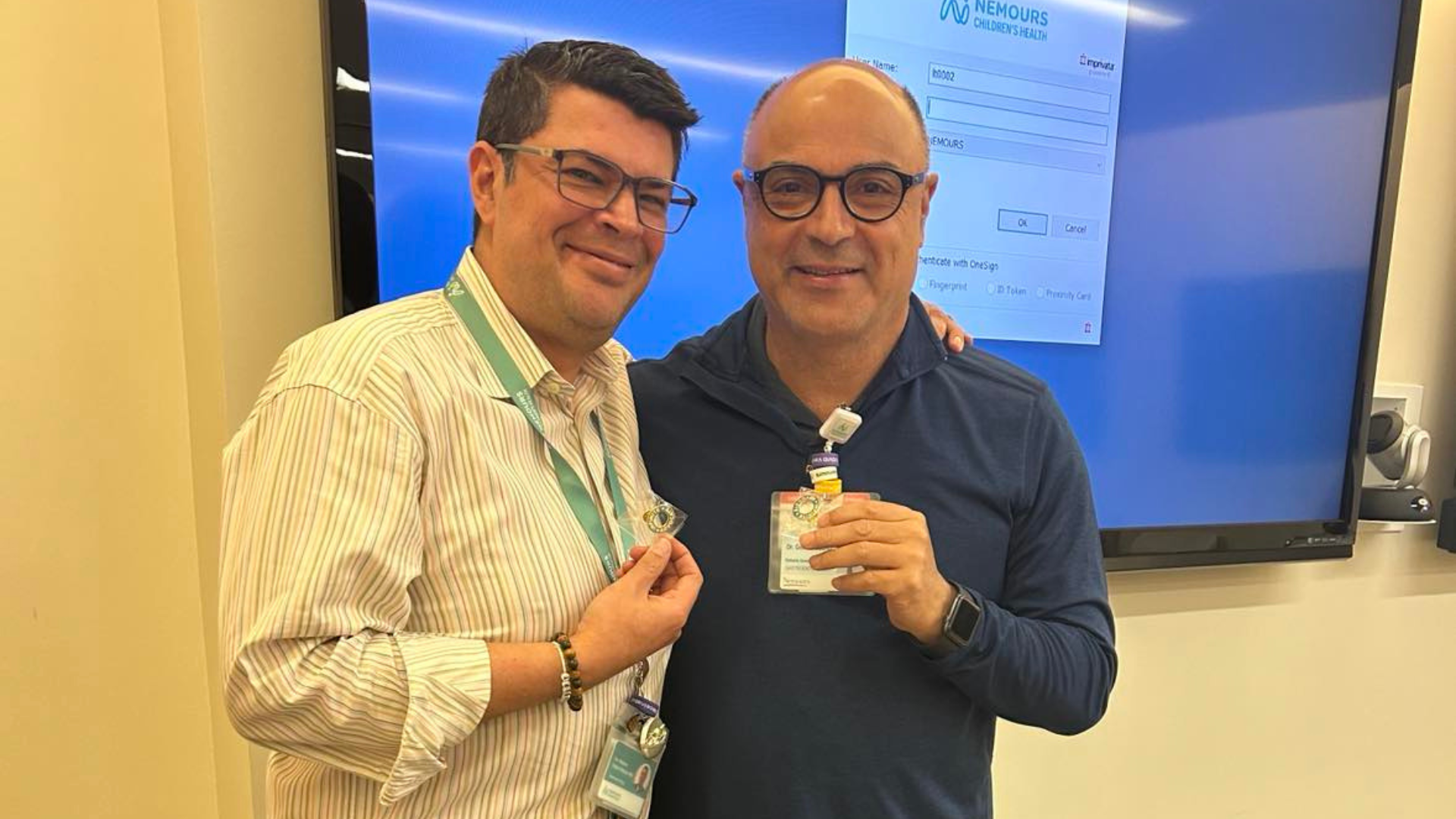 Dr. Pablo Palomo, Gastroenterologist, (left) and Dr. Roberto Gomez-Suarez, Gastroenterologist (right)