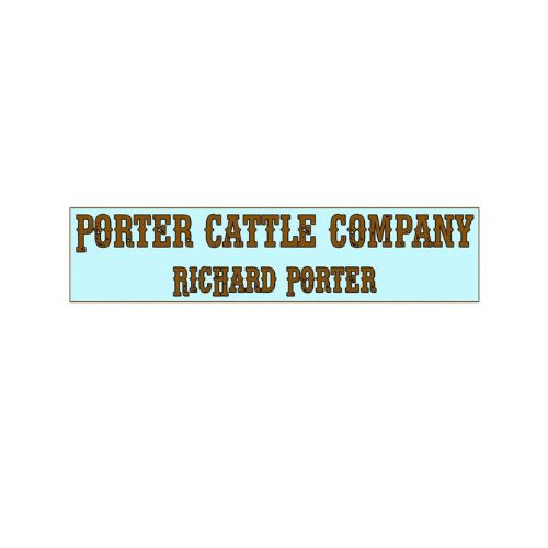 Porter Cattle Company 