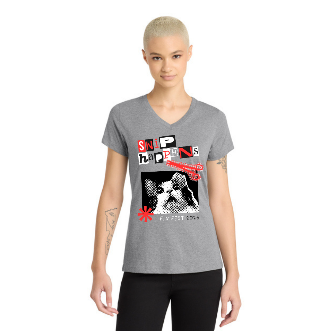 Fitted V-neck T-Shirt