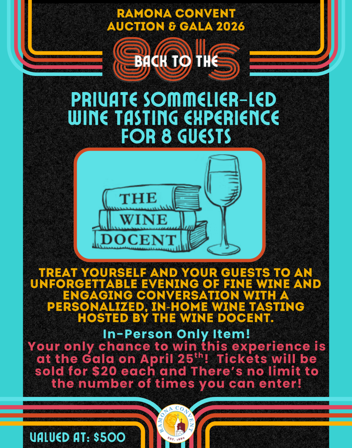 Gala Exclusive -Sommelier-Led Wine Tasting 