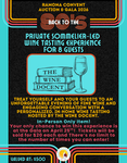 Gala Exclusive -Sommelier-Led Wine Tasting 