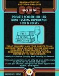 Gala Exclusive- Sommelier-Led Wine Tasting