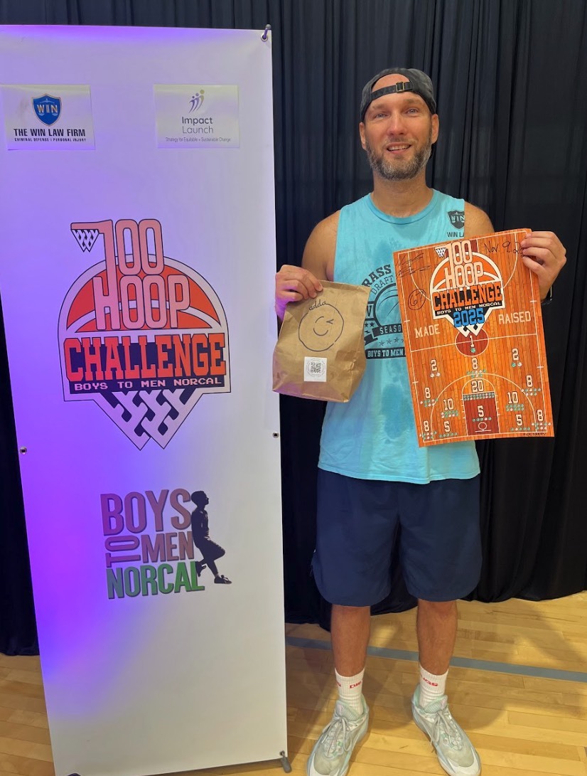 Nick Barry - 2025 Top Fundraiser and Free Throw Category Winner