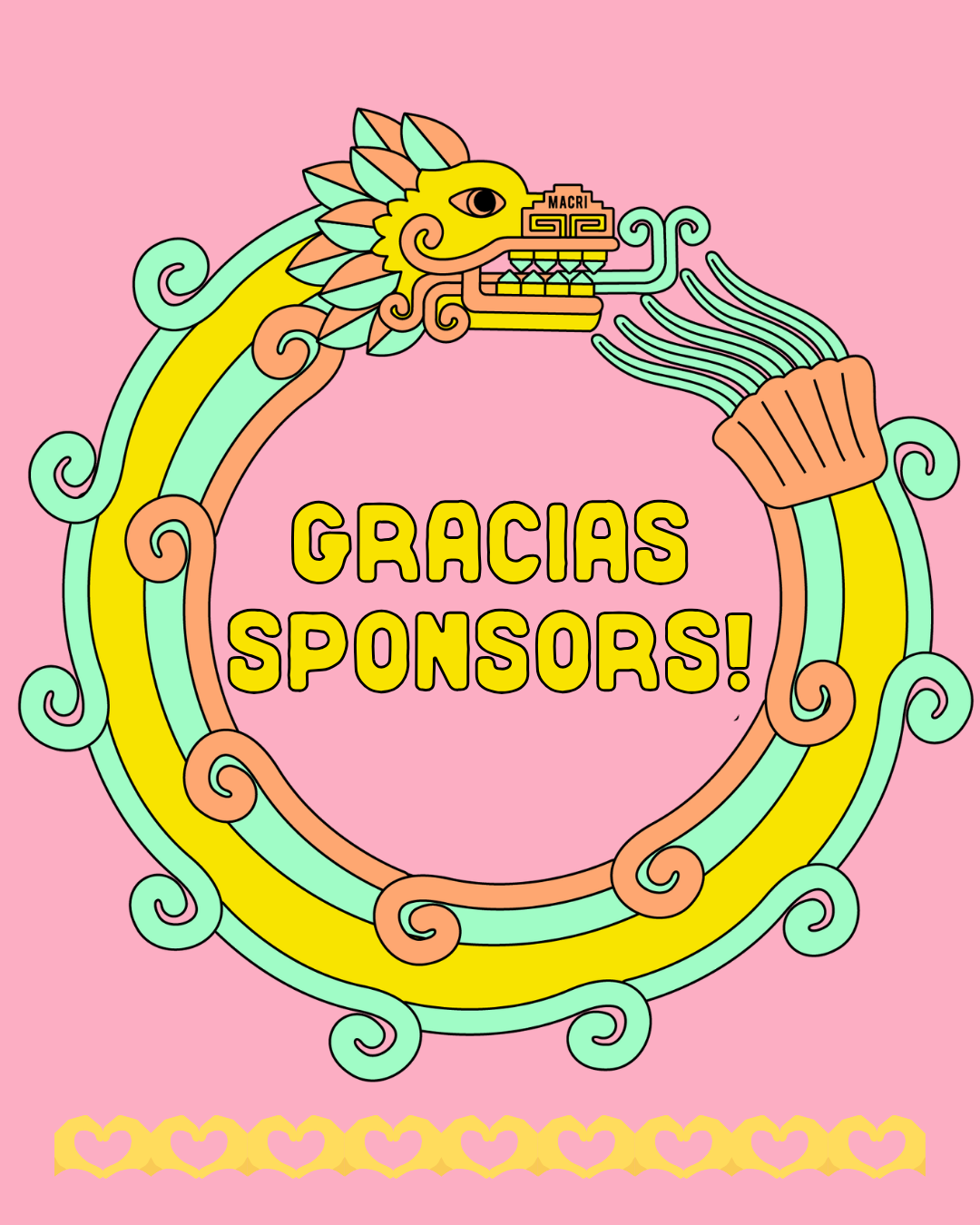 Gracias, Sponsors!