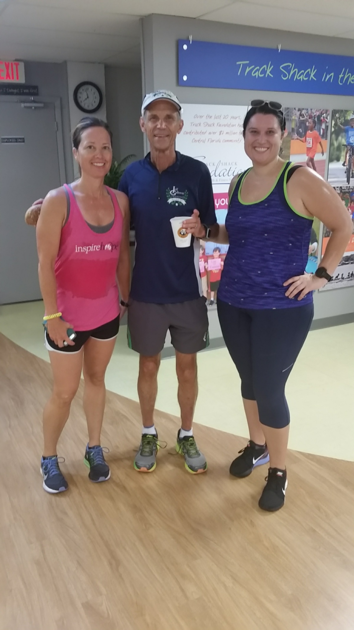 Meet Jeff Galloway and got to run with him during my first marathon training block.