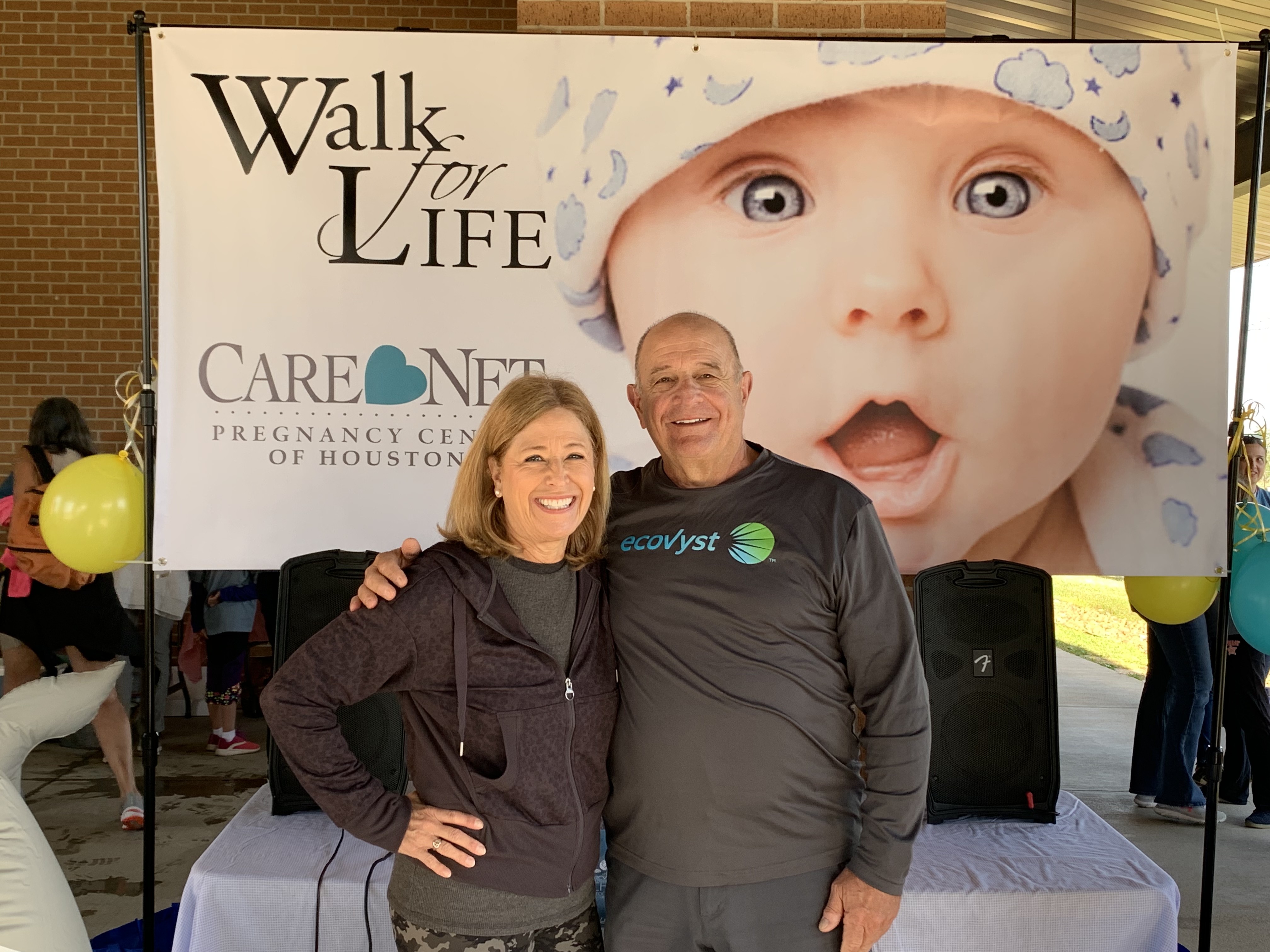 Excited to be part of the Walk for Life