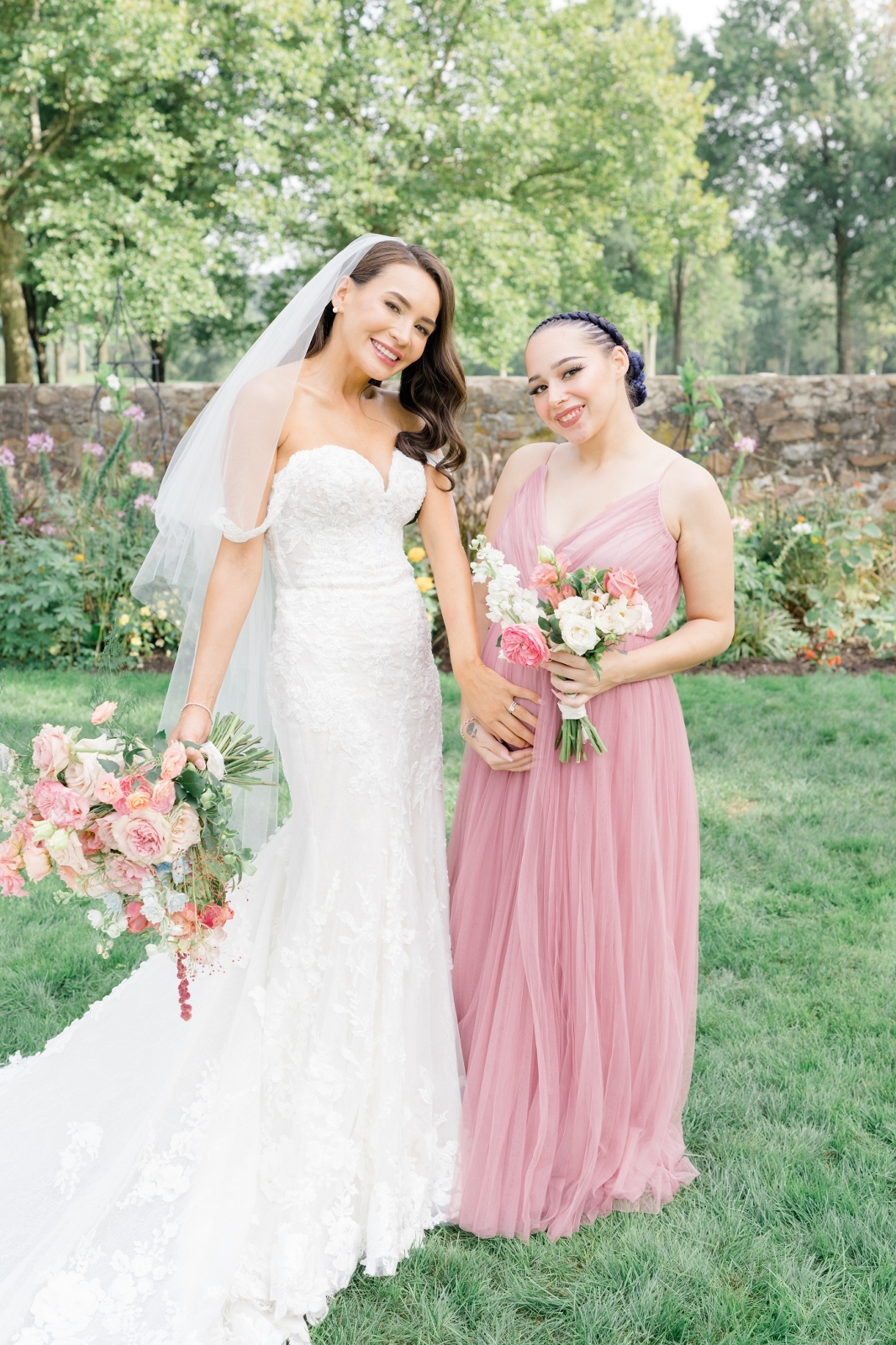 Alisha & Destiny at Alisha's wedding