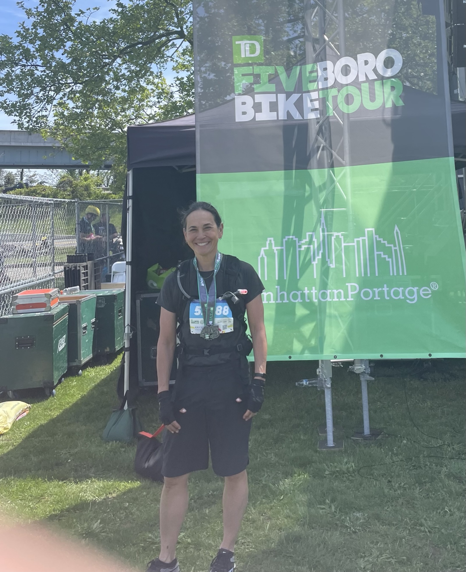 2023-05-07 NYC 5 Boro Bike Tour