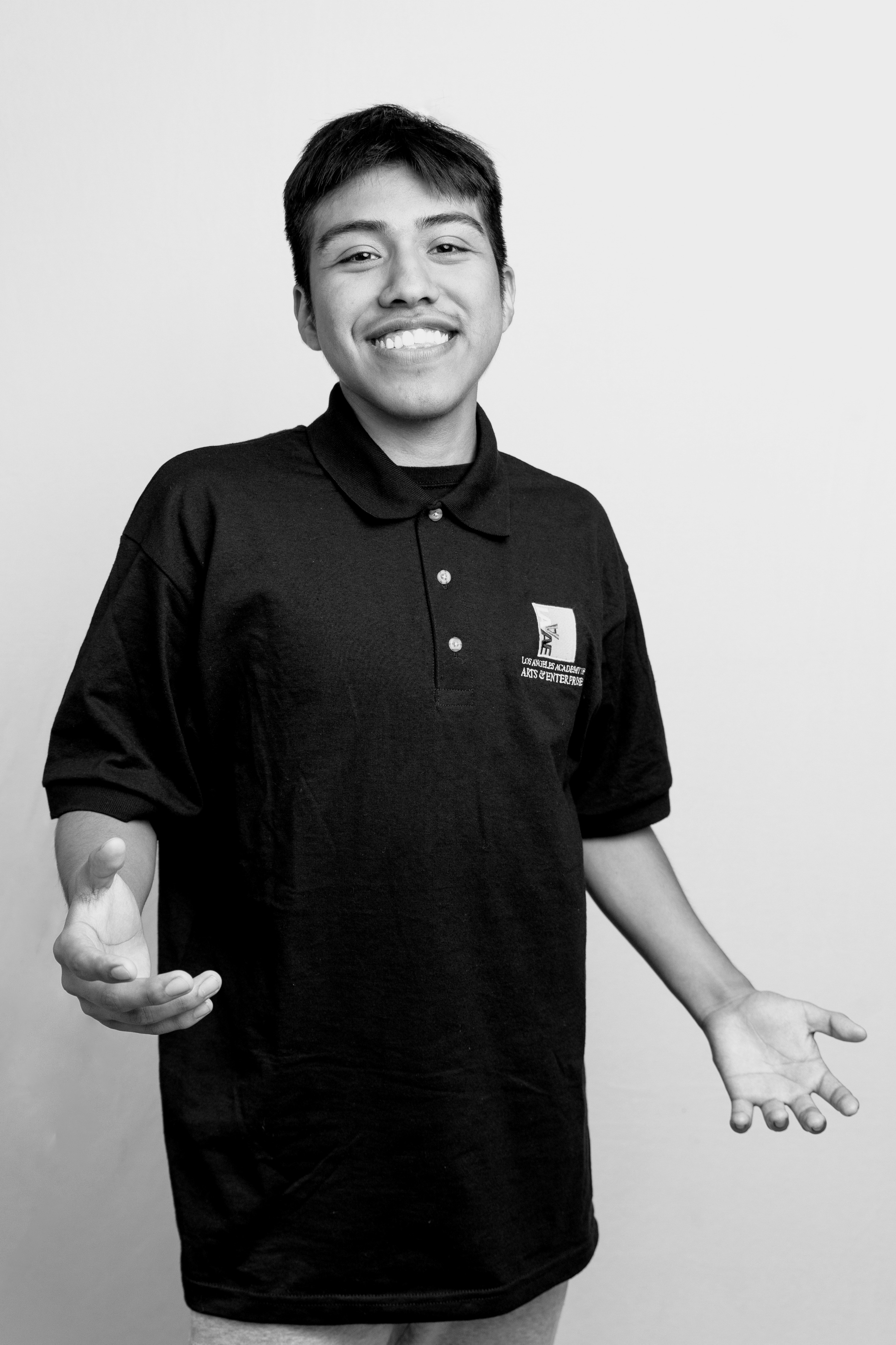 Jovani Mendez, 10th grade LAAAE Student