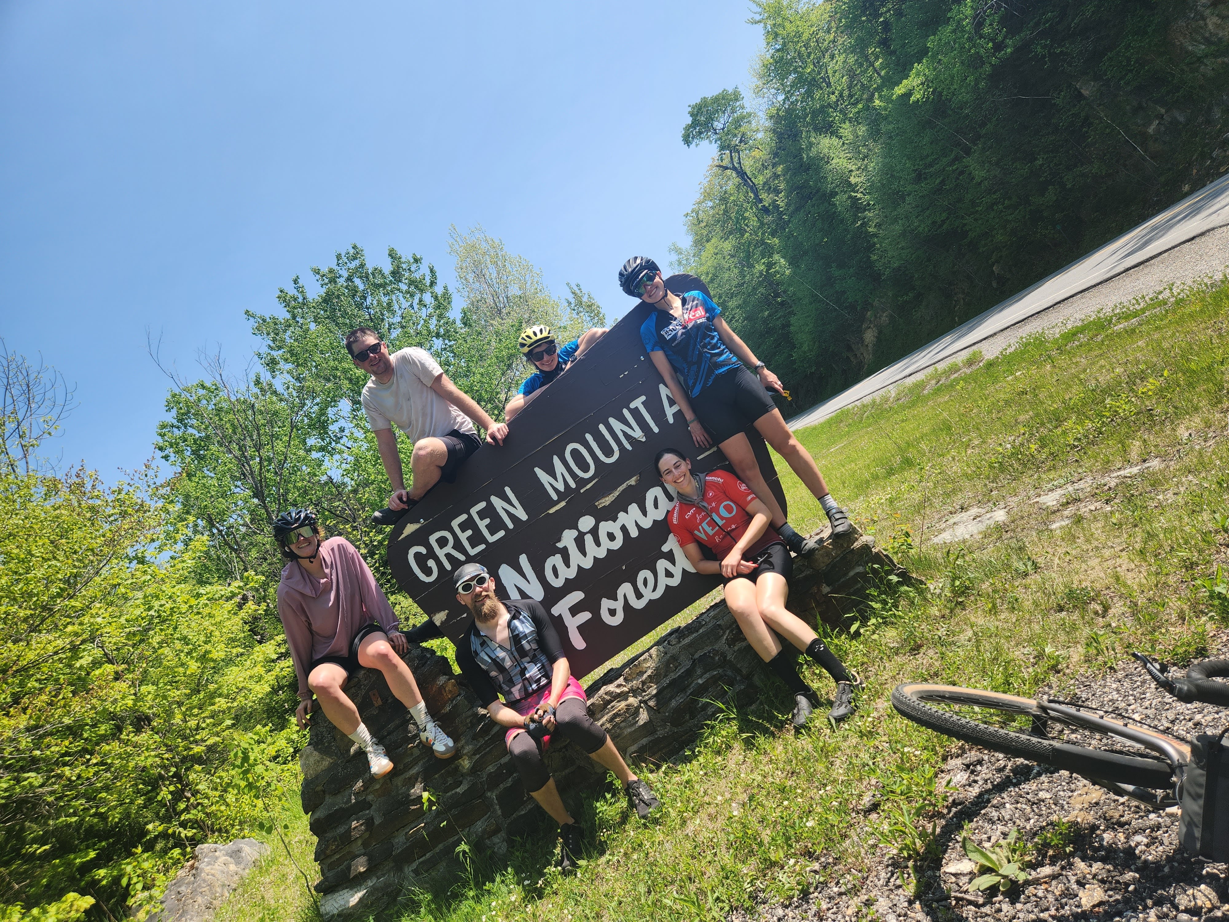 Top of longest climb