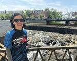 At a dam in Waterboro, ME