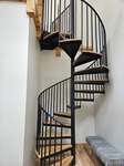 Spiral Staircase Between Floors