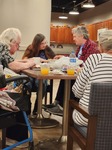 Nov 2023 - As a new resident in the Independent Living facility, Mom is meeting new friends and learning how to create a holiday wreath