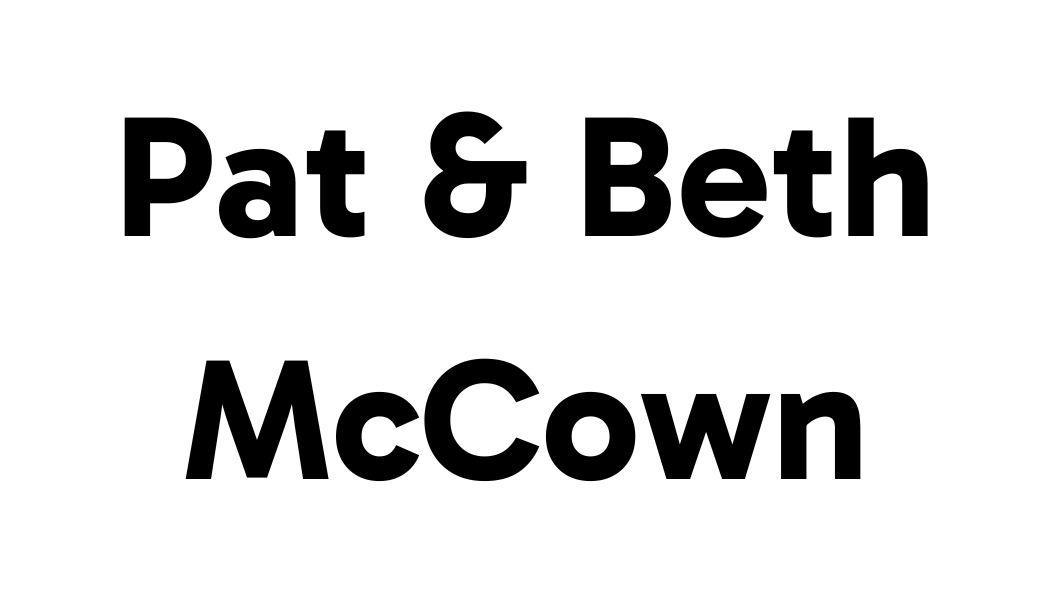 Pat & Beth McCown