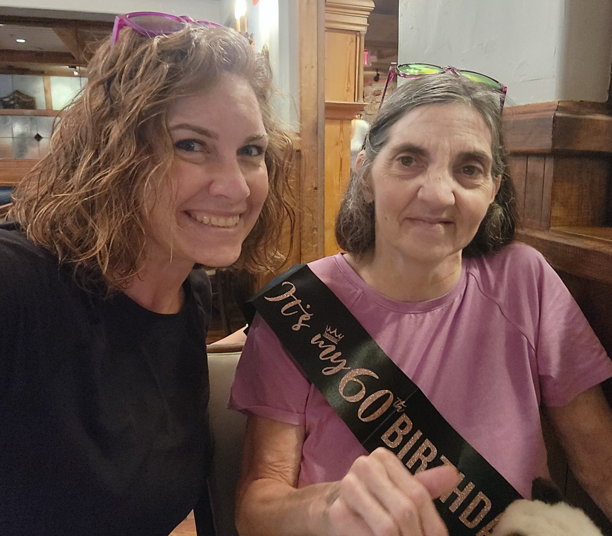 We celebrated her 60th in June!