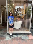 In front of Tina's Home Designs in Burlington, VT
