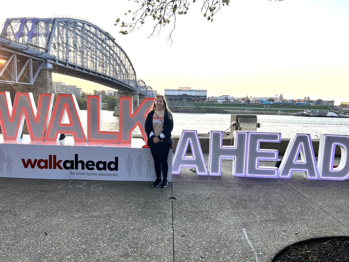 Jennifer McClure at the 2024 Walk Ahead Event