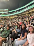 Program participants at Seattle Storm game