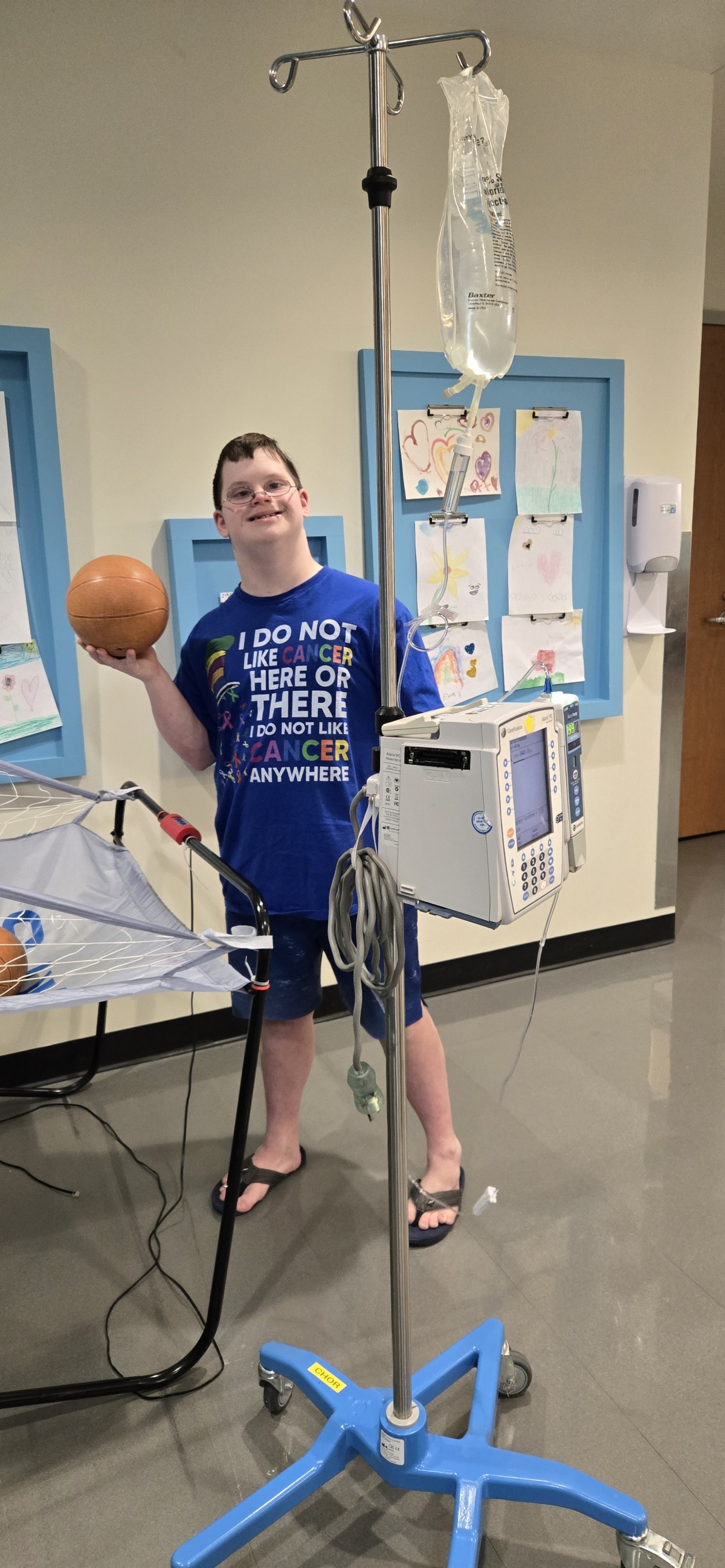 Hoops & Hugs in Clinic