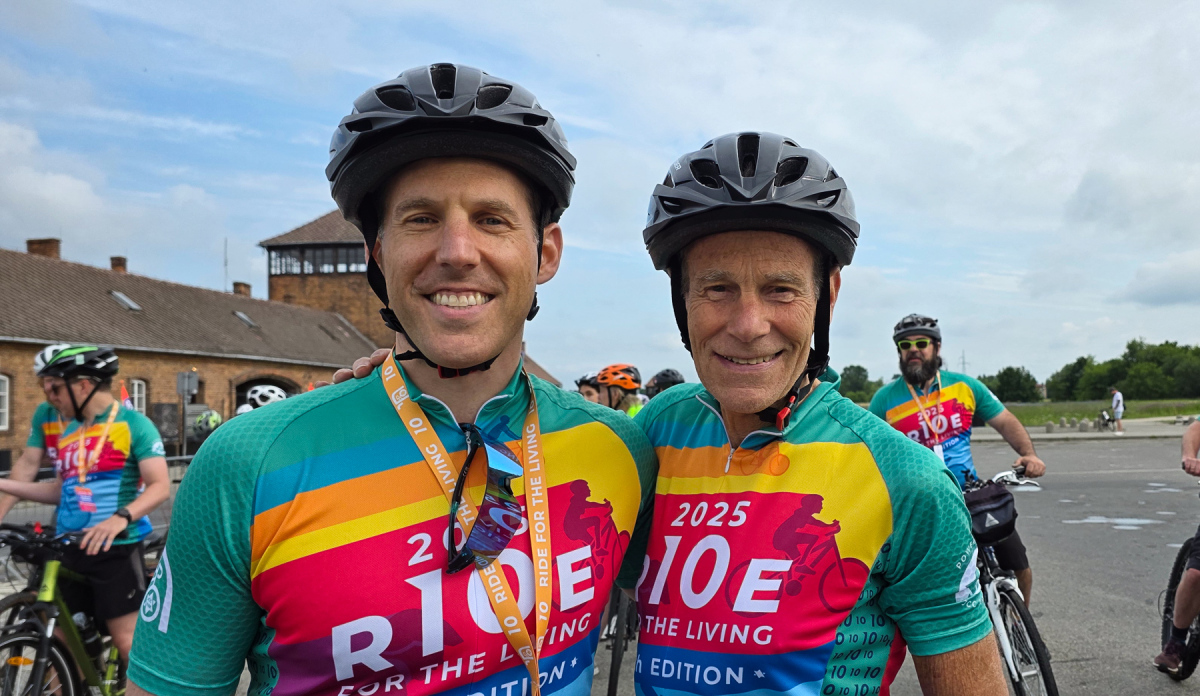 Start of 60-mile ride