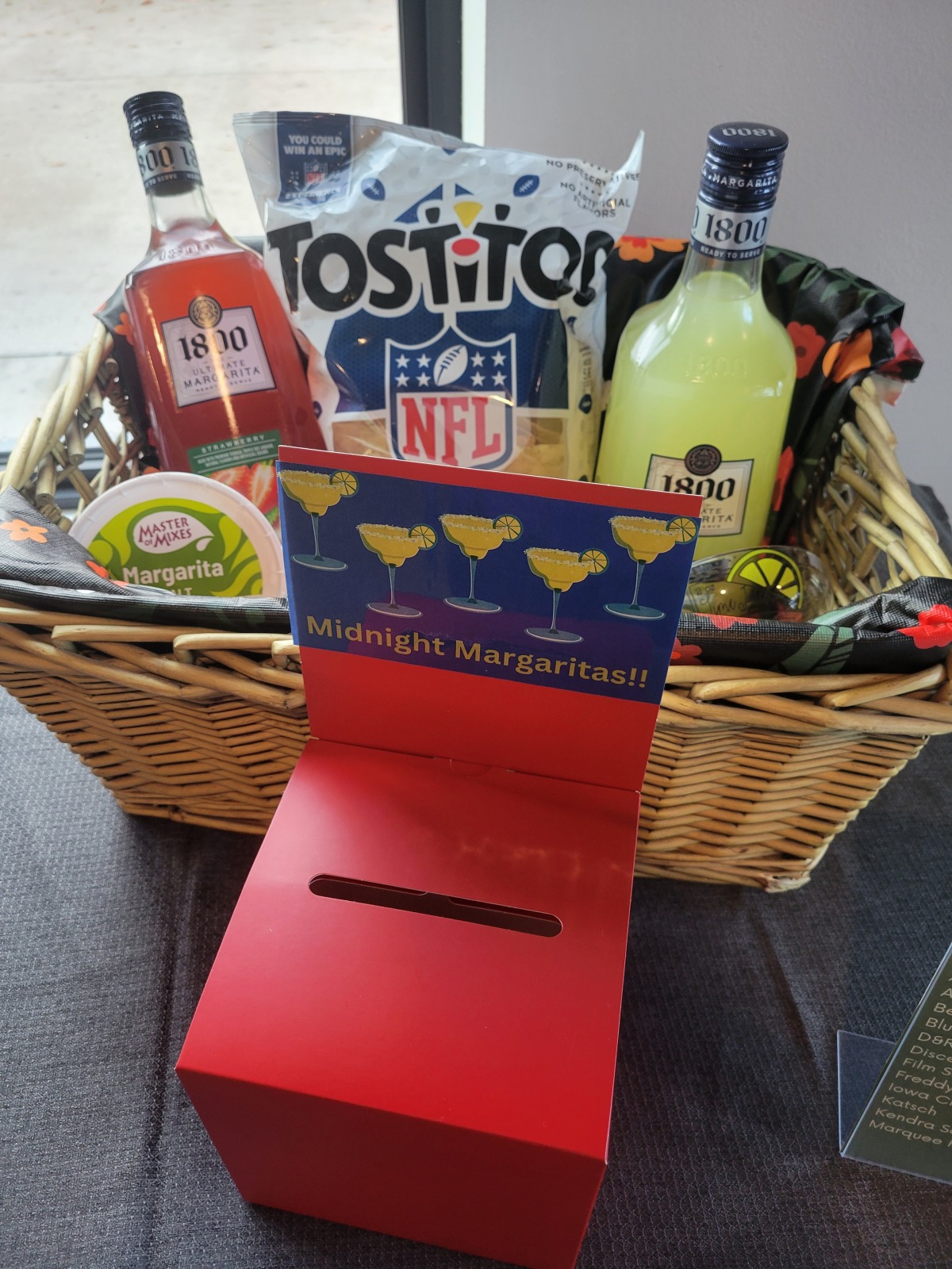 2025 "Midnight Margaritas" raffle basket