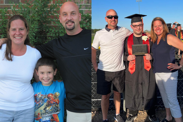 Match Hall of Fame Inductees: Alumni Big Couple Scott and Sandy Fragale & Alumni Little Donte' Rodriguez-Larkins