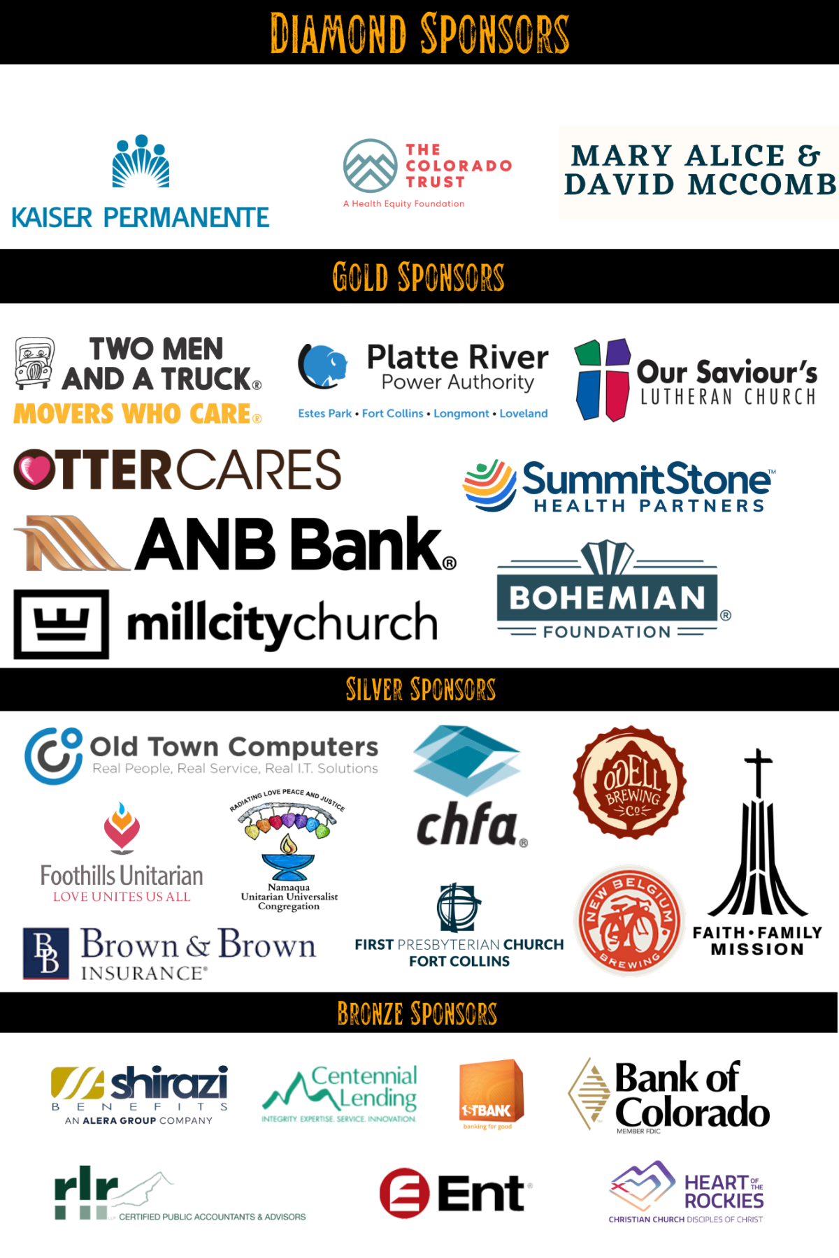 2025 Year-Round Sponsors