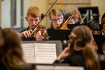 Sinfonietta rehearsing for the Spring Concerts