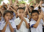 Hygiene education in Laos