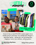 Unlocked at $150,000 Raised: Little Sister Tiara & Big Sister Margaret