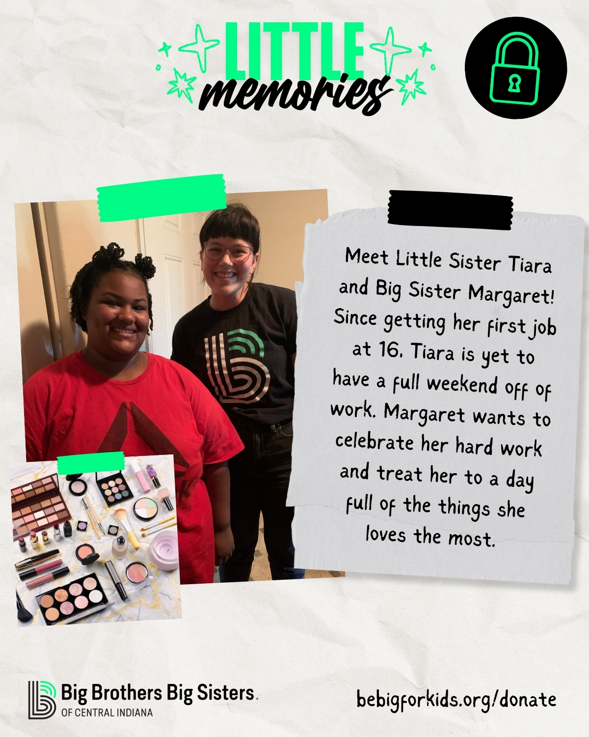 Learn More About Little Sister Tiara & Big Sister Margaret