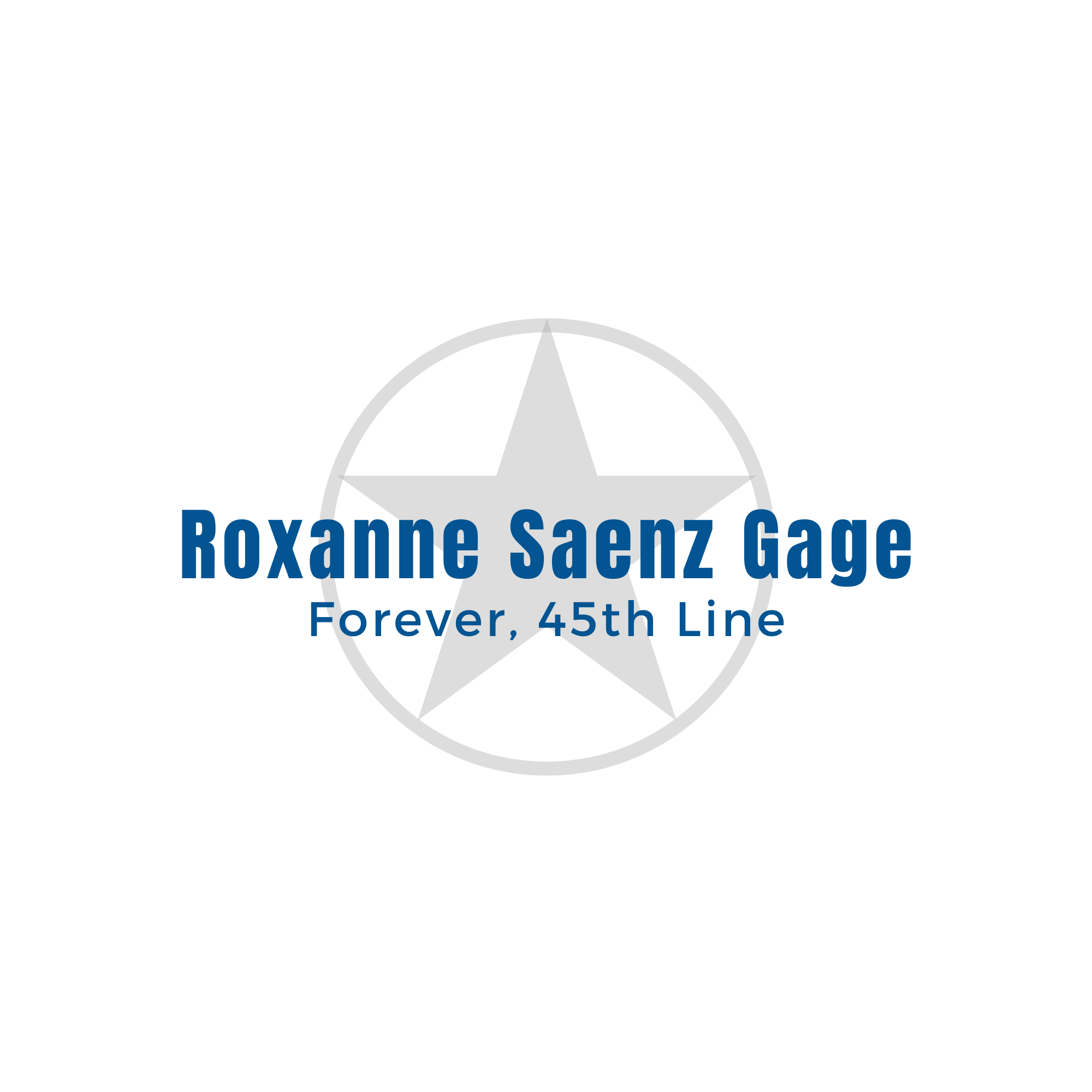 Roxanne Saenz Gage - Forever, 45th Line